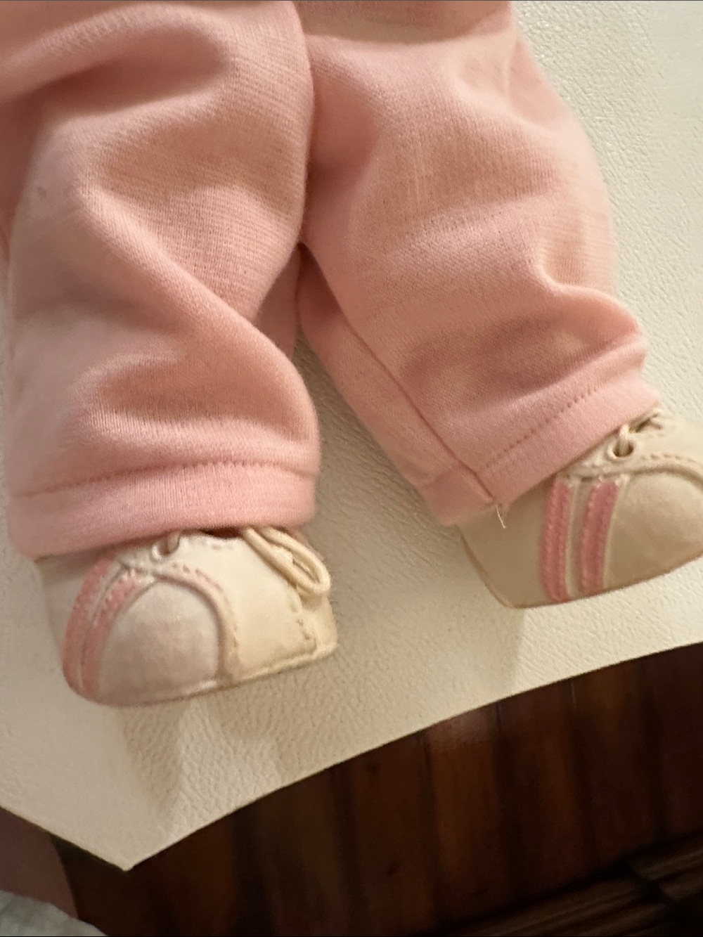 Rare Cabbage Patch Kid Girl with Pink Overalls Accessories - Picture 8 of 11